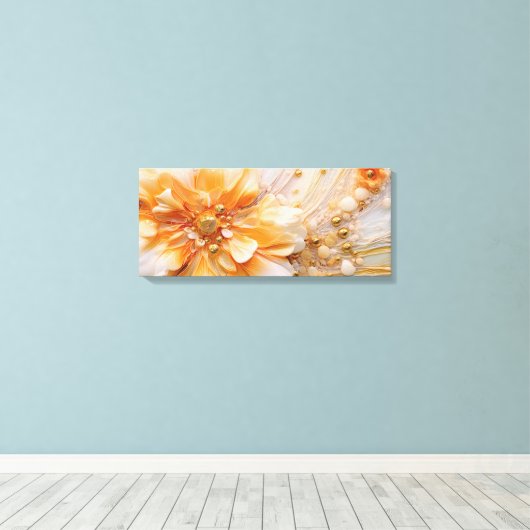 Premium Wrapped Canvas (Glanz) Leinwanddruck (Insitu (Holzboden))