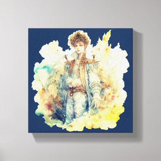 - Premium Wrapped Canvas (Glanz) Leinwanddruck (Vorderseite)