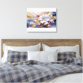 Premium Wrapped Canvas (Glanz) Leinwanddruck (Insitu (Schlafzimmer))