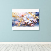 Premium Wrapped Canvas (Glanz) Leinwanddruck (Insitu (Holzboden))