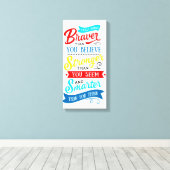 Premium Wrapped Canvas (Glanz) Leinwanddruck (Insitu (Holzboden))