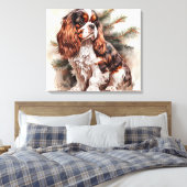 Premium Wrapped Canvas (Glanz) Leinwanddruck (Insitu (Schlafzimmer))