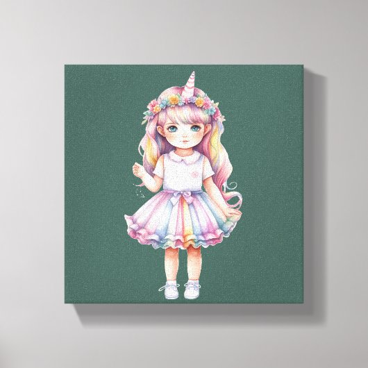- Premium Wrapped Canvas (Glanz) Leinwanddruck (Vorderseite)