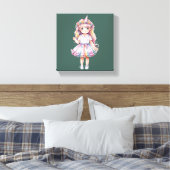 - Premium Wrapped Canvas (Glanz) Leinwanddruck (Insitu (Schlafzimmer))