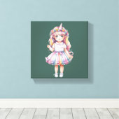 - Premium Wrapped Canvas (Glanz) Leinwanddruck (Insitu (Holzboden))