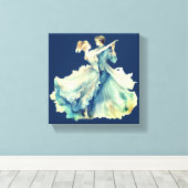 - Premium Wrapped Canvas (Glanz) Leinwanddruck (Insitu (Holzboden))