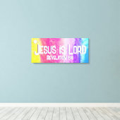 Premium Wrapped Canvas (Glanz) Leinwanddruck (Insitu (Holzboden))