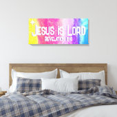 Premium Wrapped Canvas (Glanz) Leinwanddruck (Insitu (Schlafzimmer))