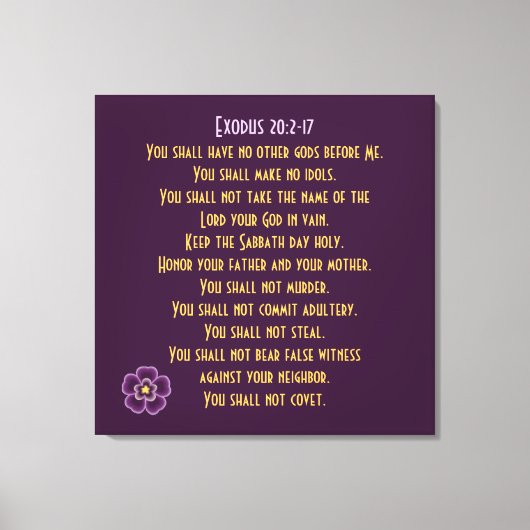 Premium Wrapped Canvas (Glanz) Leinwanddruck (Vorderseite)