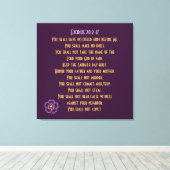 Premium Wrapped Canvas (Glanz) Leinwanddruck (Insitu (Holzboden))