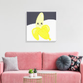 Premium Wrapped Canvas (Glanz) Leinwanddruck (Insitu (Wohnzimmer))