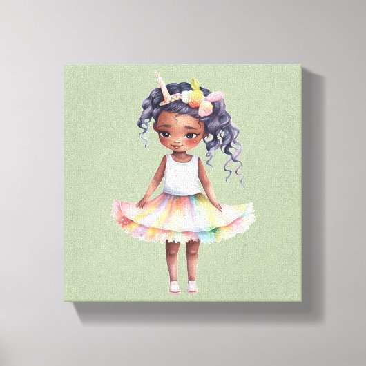 - Premium Wrapped Canvas (Glanz) Leinwanddruck (Vorderseite)