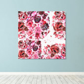 Premium Wrapped Canvas (Gloss) Passionred Leinwanddruck (Insitu (Holzboden))