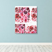 Premium Wrapped Canvas (Gloss) Passionred Leinwanddruck (Insitu (Holzboden))