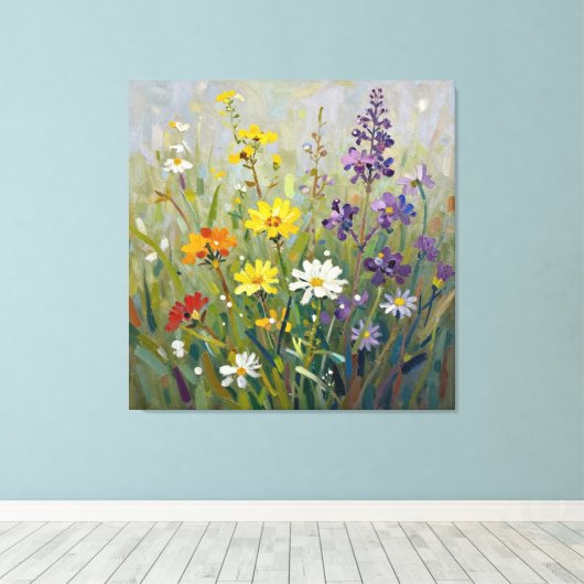 Premium Wrapped Canvas Leinwanddruck (Insitu (Holzboden))