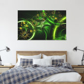 Premium Wrapped Canvas Leinwanddruck (Insitu (Schlafzimmer))