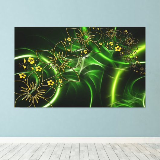 Premium Wrapped Canvas Leinwanddruck (Insitu (Holzboden))