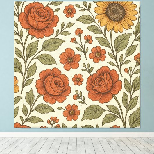 Premium Wrapped Canvas Leinwanddruck (Insitu (Holzboden))