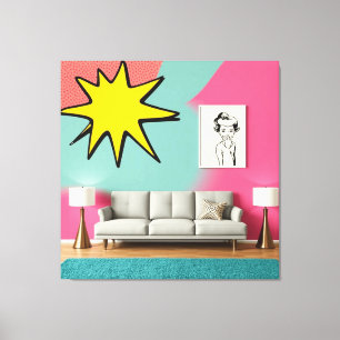 Premium Wrapped Canvas-stylish & Ready to Hang Art Leinwanddruck