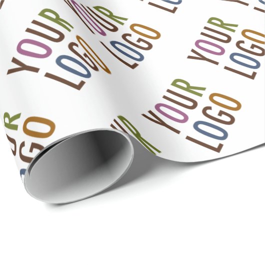 Premium-Wrapper mit benutzerdefiniertem Logo auf m Geschenkpapier (Rolleneckpunkt)