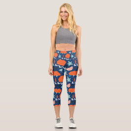 Premium Yoga-Leggings - atemberaubend, stilvoll Capri Leggings