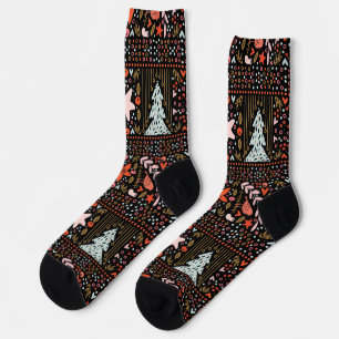 Premiumfestivals Pastel Frohen Weihnachtsfeiertag Socken