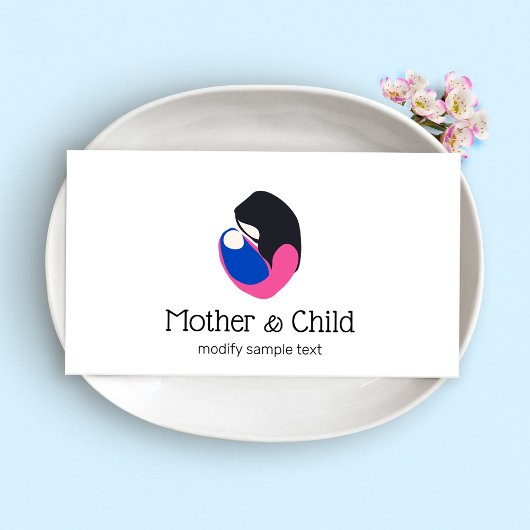 Prenatal Birthing Doula Logo Visitenkarte