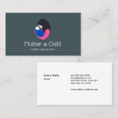 Prenatal Birthing Doula Logo Visitenkarte (Vorne/Hinten)