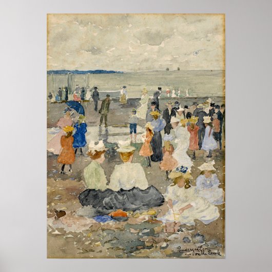 Prendergast - Am Strand Poster (Vorne)