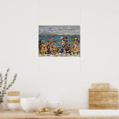 Prendergast - Am Strand Poster (Küche)