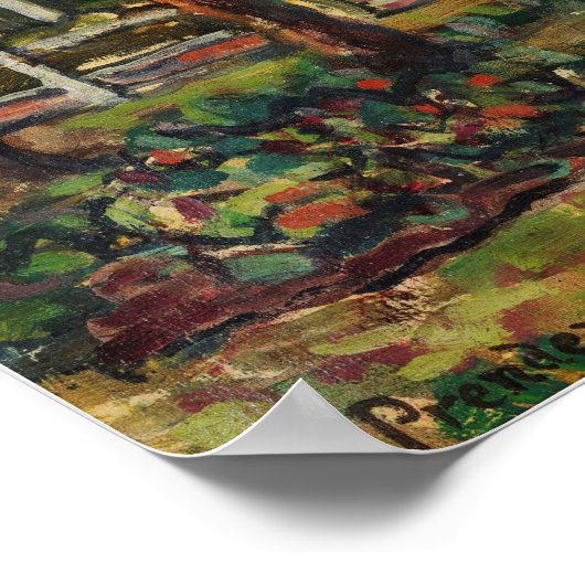 Prendergast - Bäume Poster (Ecke)