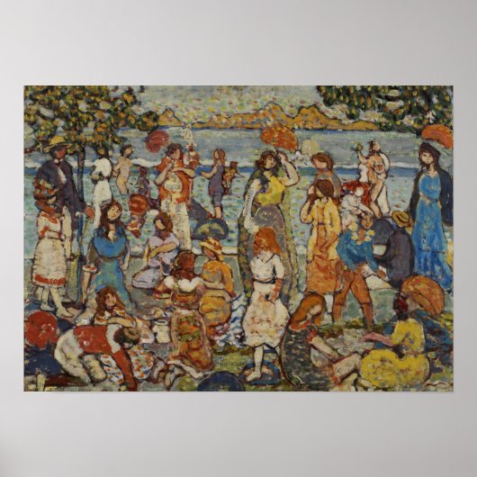 Prendergast - Der Strand Poster (Vorne)