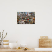 Prendergast - Docks East Boston Poster (Küche)