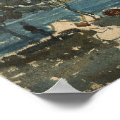 Prendergast - Figures on a Beach 1910 Poster (Ecke)