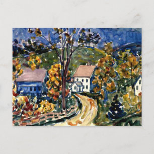 Prendergast - Landstraße, New Hampshire Postkarte
