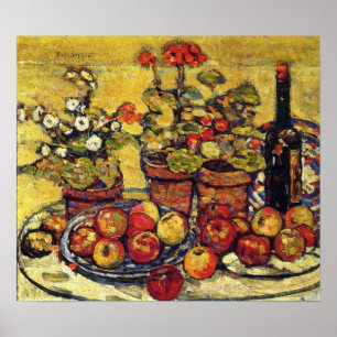 Prendergast - Obst und Blumen 1913 Poster