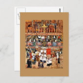 Prendergast - Osterprozession, St. Marks Postkarte (Vorne/Hinten)