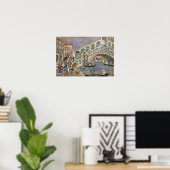 Prendergast - Rialto-Brücke Poster (Heimbüro)