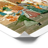 Prendergast: Sonnenlicht am Markusplatz Poster (Ecke)