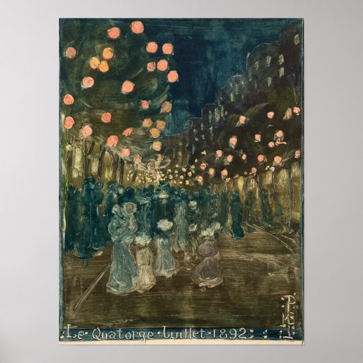 Prendergast - Tag der Bastille Poster (Vorne)