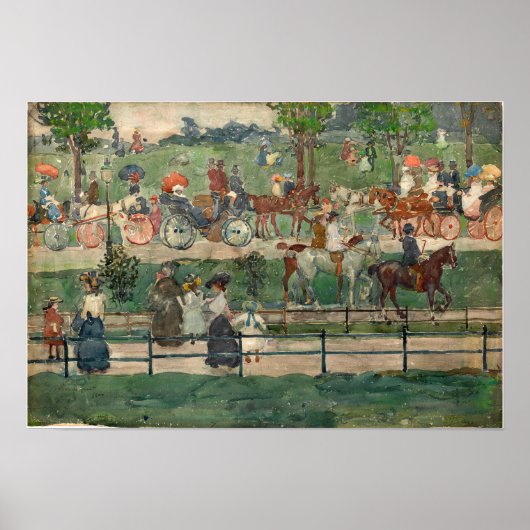Prendergast - Zentralpark Poster (Vorne)