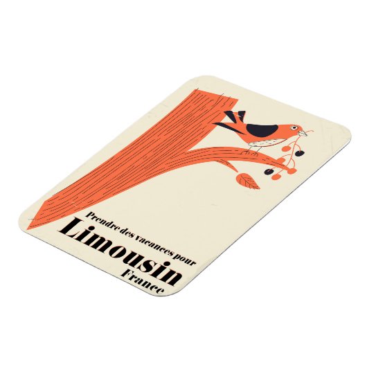 Prendre des vacances pour Limousin Frankreich . Magnet (Linke Seite)