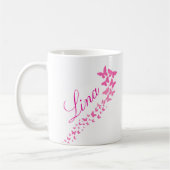prénom personnalisé, personalisierter Name, franzö Kaffeetasse (Links)