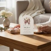 prep the nest pink baby shower einladung