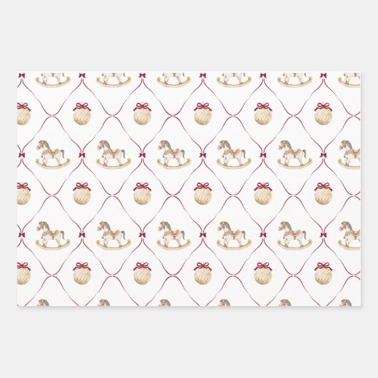 Prepaid Christmas Geschenkpapier Set (Vorderseite)