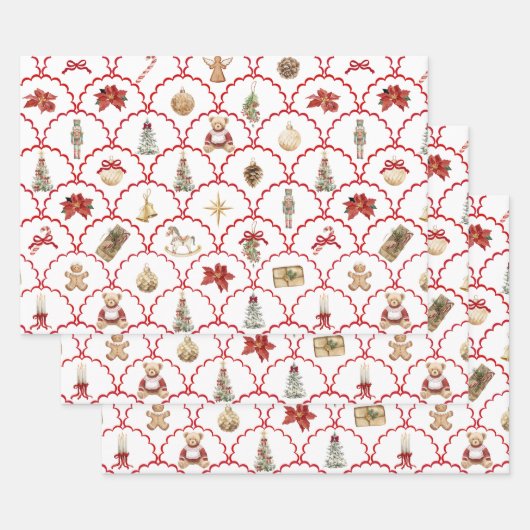 Prepaid Christmas Geschenkpapier Set (Set)
