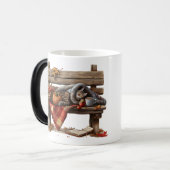 Preparing my Halloween potion Verwandlungstasse (Vorderseite Links)