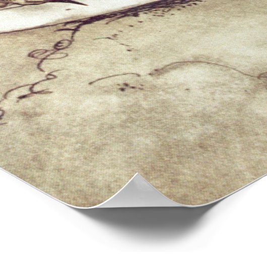 Preposterous!" rief Solomon in Wut" Poster (Ecke)