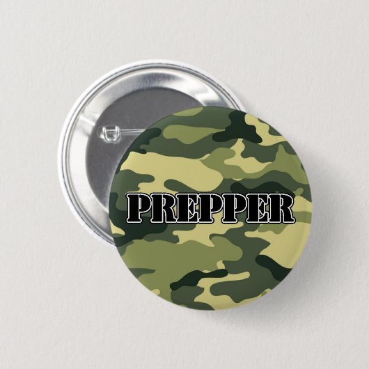 Prepper Camouflage Button (Vorne & Hinten)