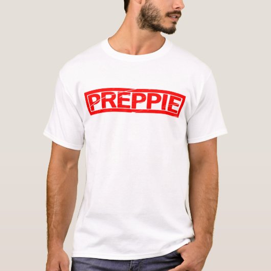 Preppie-Briefmarke T-Shirt (Vorderseite)